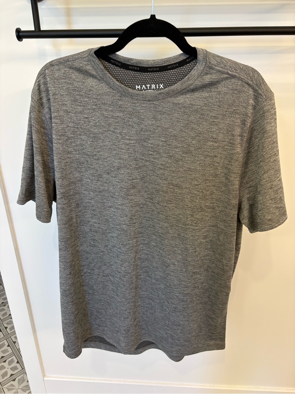 Matix Gray Heather Short Sleeve Crew Tee